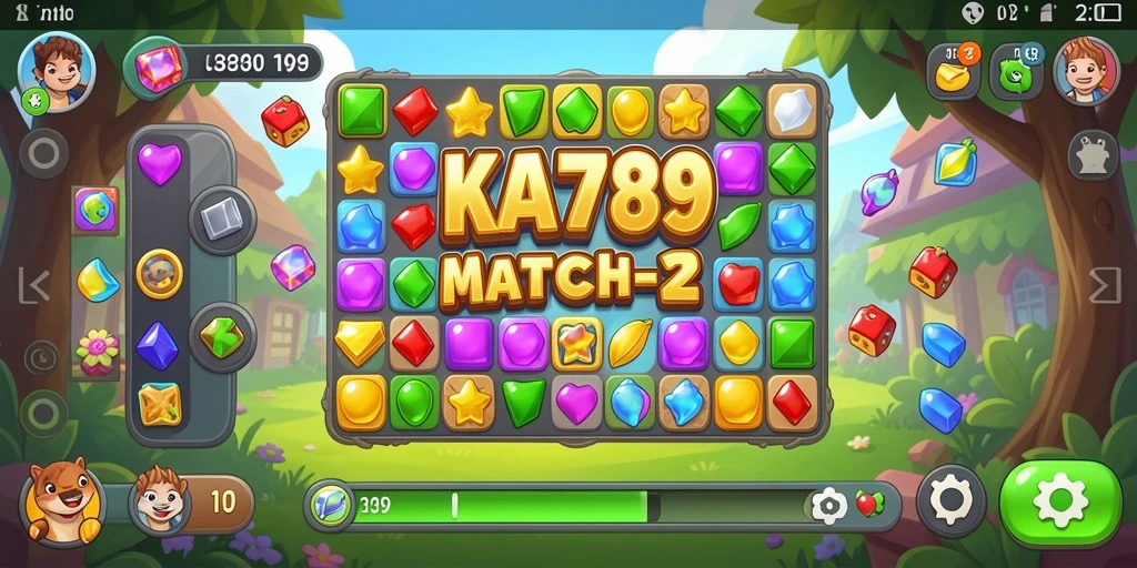 Tampilan gameplay seru dan penuh warna dari KA789.