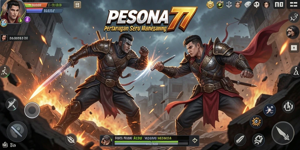 Tampilan gameplay seru PESONA77 yang mendebarkan dan penuh aksi.