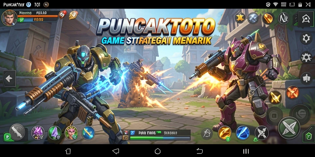 Tangkapan layar PUNCAKTOTO menunjukkan pertempuran strategi yang mendebarkan.