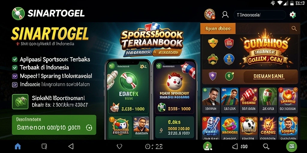 Screenshot utama SINARTOGEL yang menunjukkan pengalaman taruhan olahraga.