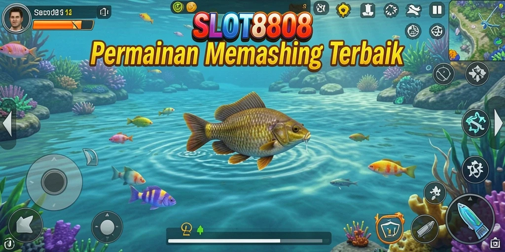 Tangkapan ikan yang seru dalam permainan SLOT8808.