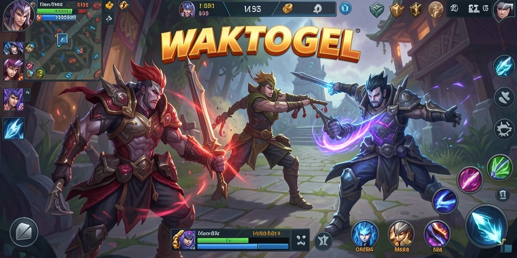 Tampilan menarik dari gameplay WAKTOGEL yang seru dan mendebarkan.